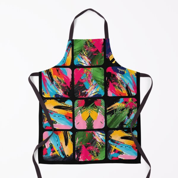 Item preview, Vibrant Abstract Art Collage: A Burst of Color and Creativity designed and sold by Bearded Jester Designs.