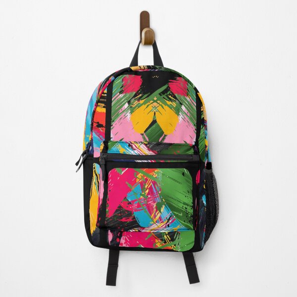 Item preview, Vibrant Abstract Art Collage: A Burst of Color and Creativity designed and sold by Bearded Jester Designs.