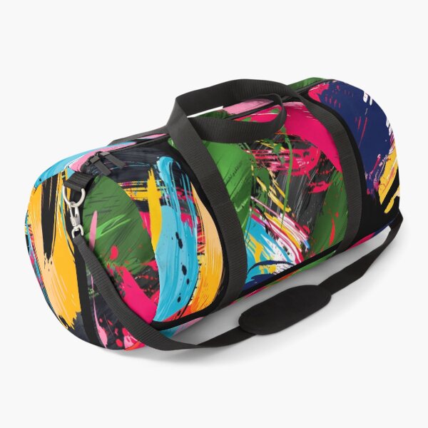 Item preview, Vibrant Abstract Art Collage: A Burst of Color and Creativity designed and sold by Bearded Jester Designs.