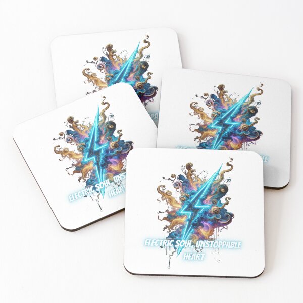 Item preview, Electric Soul, Unstoppable  Heart designed and sold by JaynAli.
