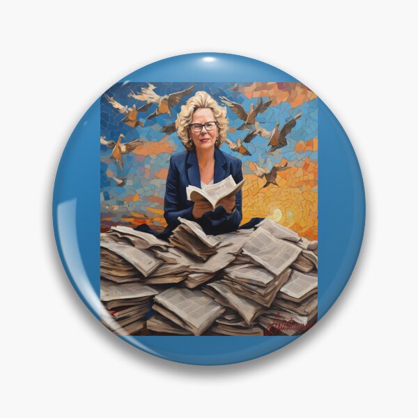 Item preview, "Laura Tingle: Elegance Amongst the News" designed and sold by Artisticanvas.