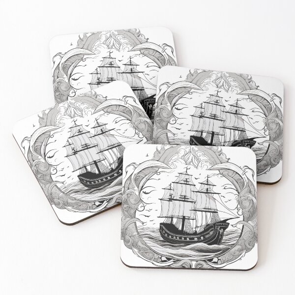 Item preview, Intricate Nautical Artwork designed and sold by houta.