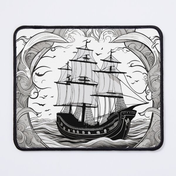 Item preview, Intricate Nautical Artwork designed and sold by houta.