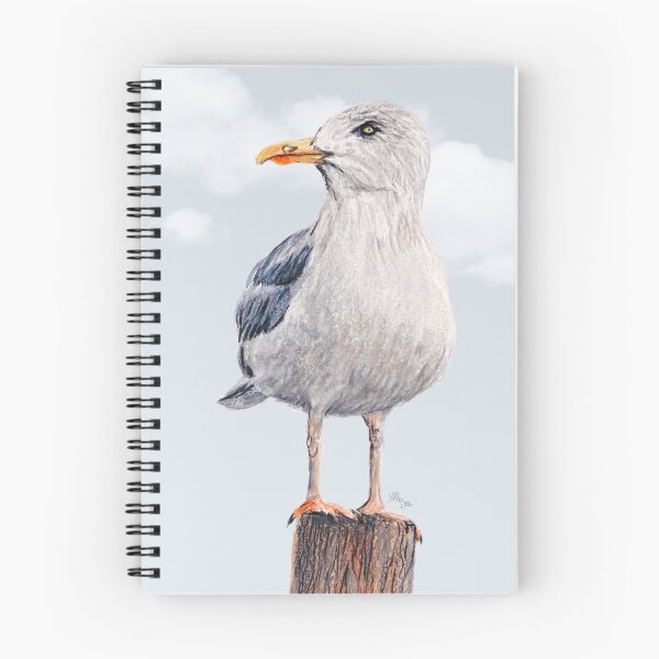 Item preview, Seagull cloudy sky designed and sold by NathBros.