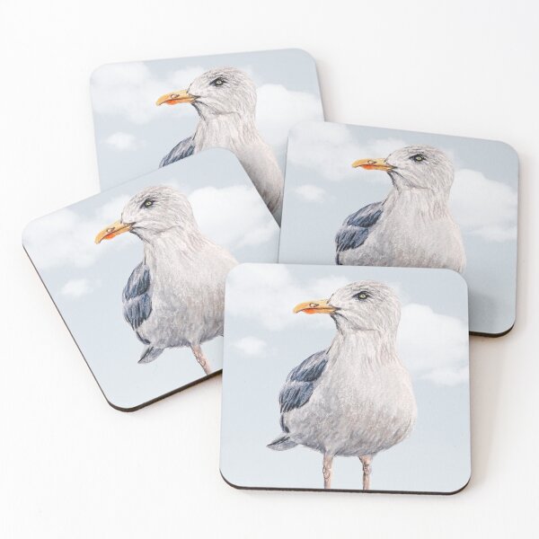 Item preview, Seagull cloudy sky designed and sold by NathBros.