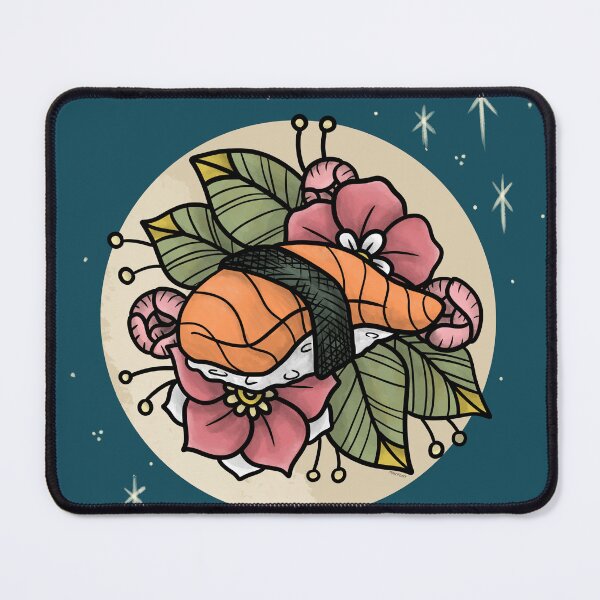 Item preview, Nigiri Sushi with Flowers designed and sold by MoxxiFoxxy.