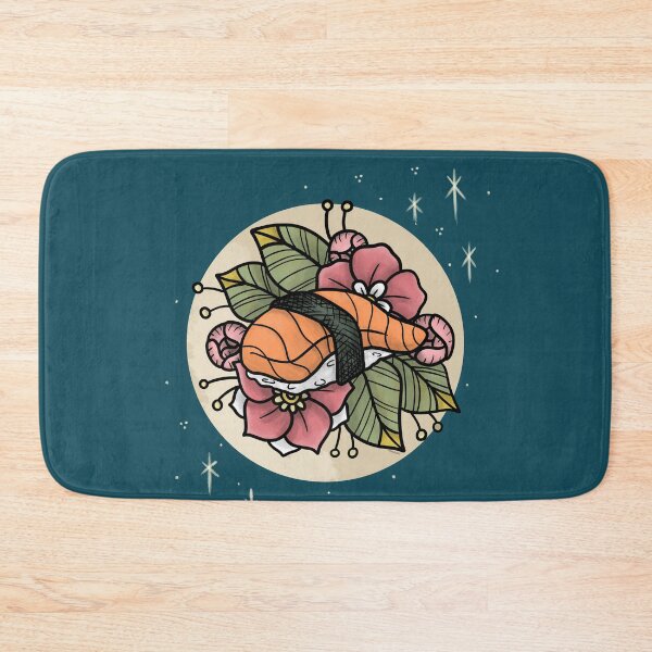 Item preview, Sushi Nigiri con Flores designed and sold by MoxxiFoxxy.