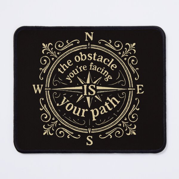 Item preview, The obstacle you're facing IS your path! designed and sold by TherapyVibes.