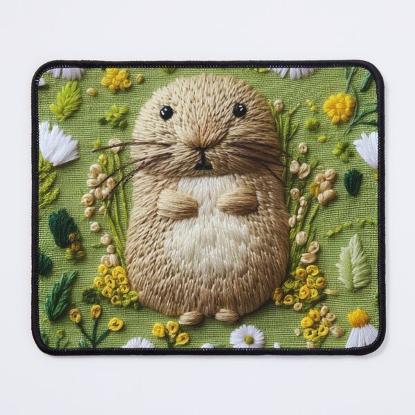Item preview, Adorable Prairie Dog in Wildflowers designed and sold by Nicholas Panek.