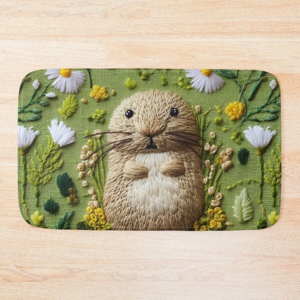 Item preview, Adorable Prairie Dog in Wildflowers designed and sold by Nicholas Panek.