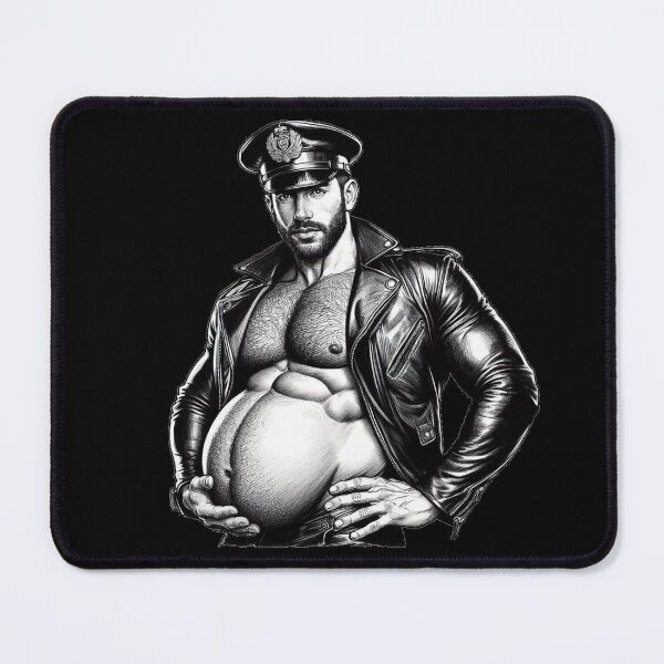 Item preview, Transgender Gay Pride FTM M Preg Leather Daddy Graphic Design designed and sold by ItsAKinkThing.