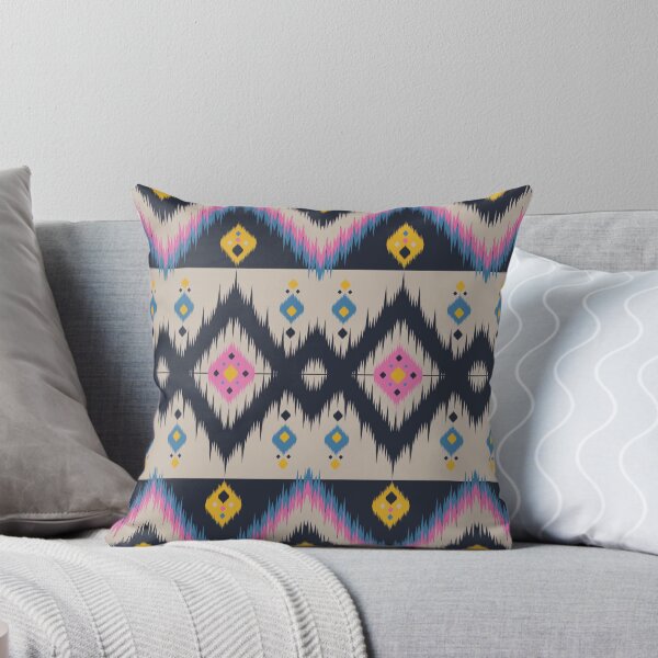 Item preview, Ikat-Inspired Table Runner  designed and sold by Loomexa Studio .