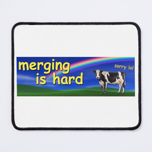 Item preview, merging is hard Bumper designed and sold by maythemusic.