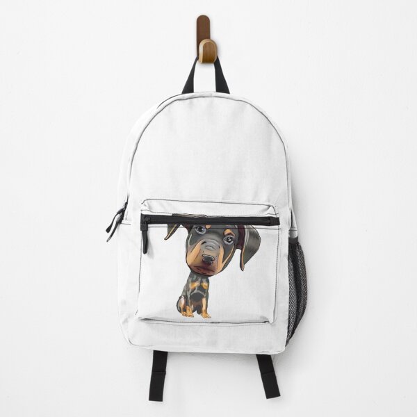 Item preview, Cute Doberman Pinscher Big Head Puppy drawing designed and sold by missdebi27.