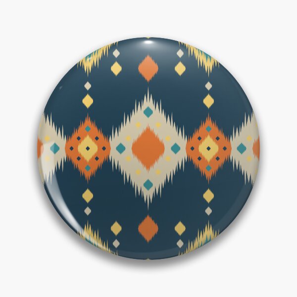 Artikelvorschau, Boho Ikat Reißverschlusstasche entworfen und verkauft von Loomexa Studio .
