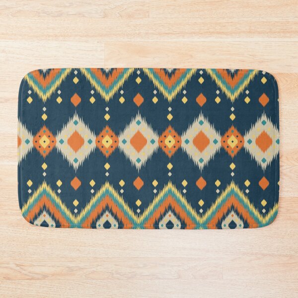 Artikelvorschau, Boho Ikat Reißverschlusstasche entworfen und verkauft von Loomexa Studio .