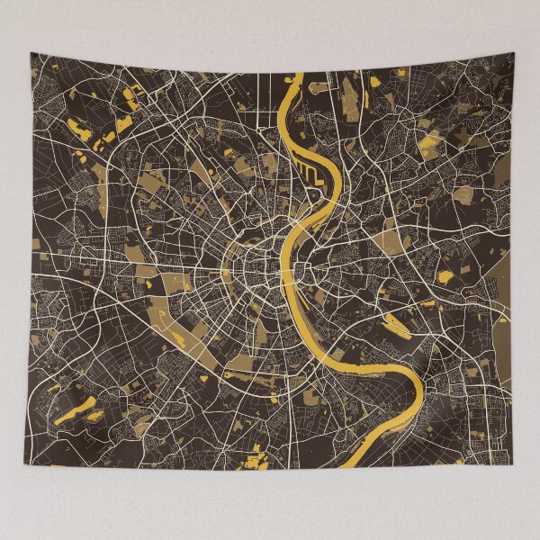 Item preview, Cologne City Map of Germany - Pastel designed and sold by deMAP.