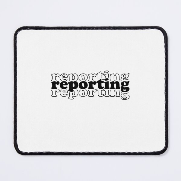 Item preview, Reporting Vintage - Funny Reporting Lover designed and sold by Oussinc.