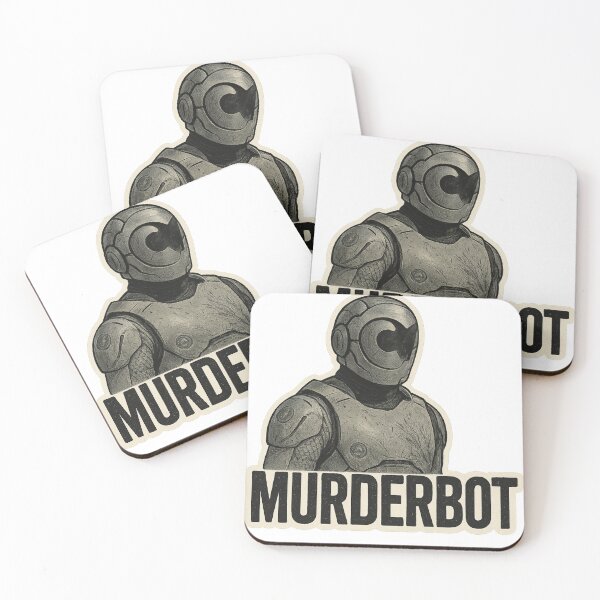 Item preview, Murderbot designed and sold by Hoops and Movie Sticks.