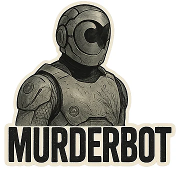 Artwork thumbnail, Murderbot by Hoops and Movie Sticks