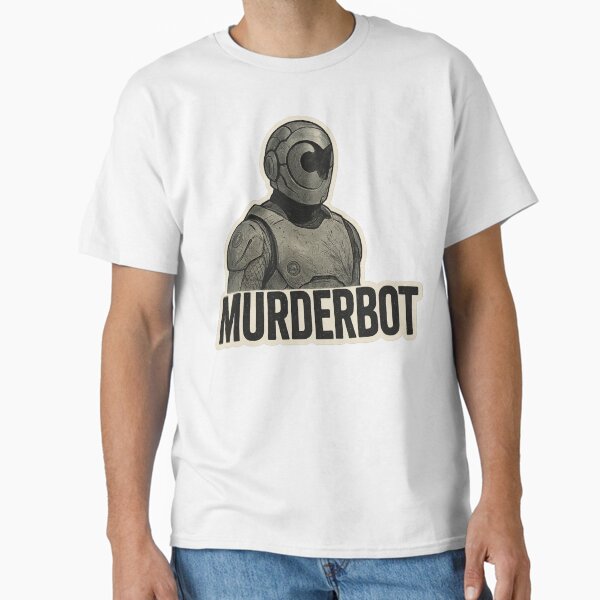 Artikel-Vorschau von Murderbot, designt und verkauft von Hoops and Movie Sticks.