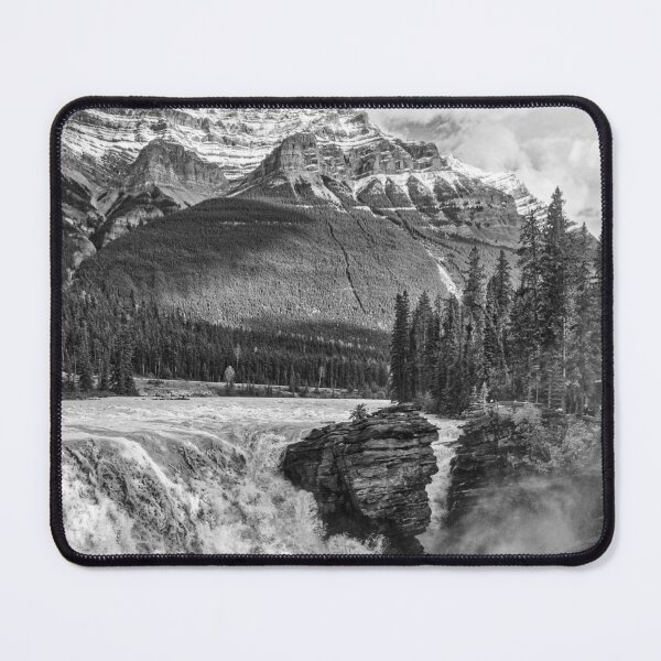 Item preview, Mountainside in Black and White designed and sold by GoldEyeDesigns.