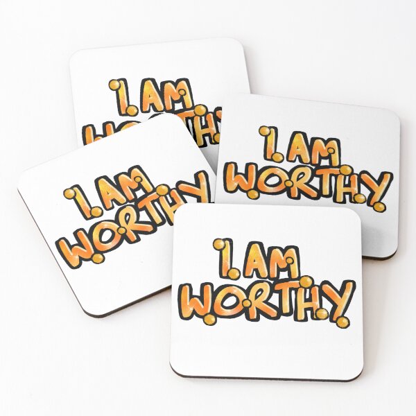 Item preview, I Am Worthy Affirmation LAW OF ASSUMPTION designed and sold by Geckospine.
