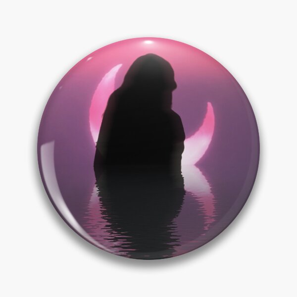 Item preview, Silhouette and PINK MOON designed and sold by HellbornEmma26.
