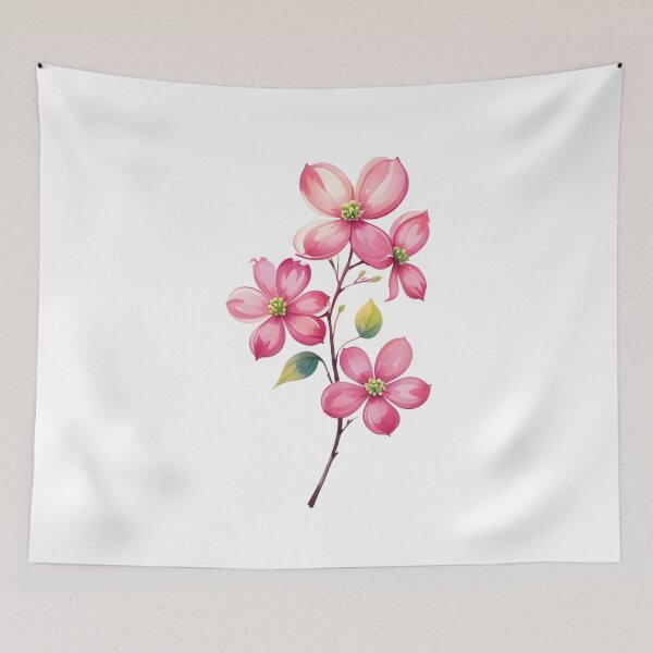 Item preview, Pink Dogwood Flower designed and sold by HOMETOWN86.