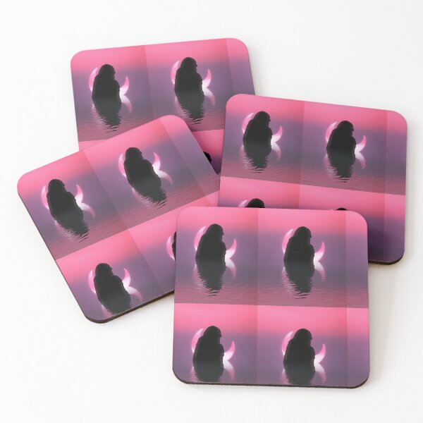 Item preview, Silhouette and PINK MOON designed and sold by HellbornEmma26.