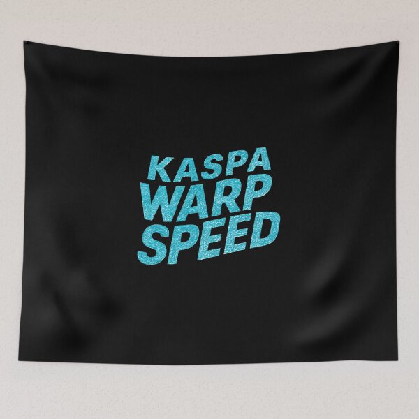 Item preview, Kaspa Sparkline Precision in Every Transaction designed and sold by RadDeck.