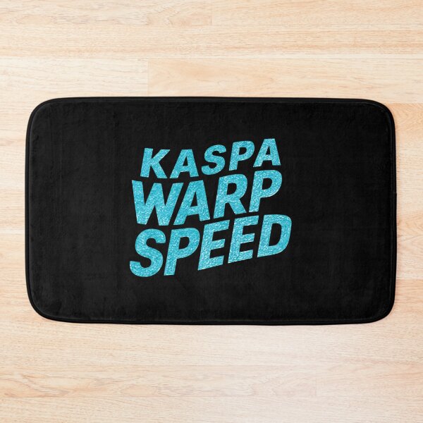Item preview, Kaspa Sparkline Precision in Every Transaction designed and sold by RadDeck.