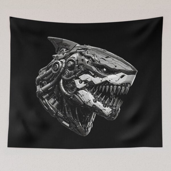 Item preview, Mechanical Shark designed and sold by Trexart-Shop.
