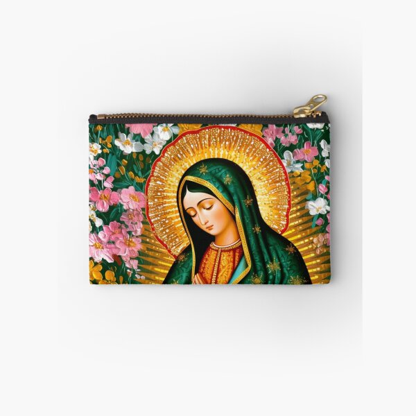 Item preview, Our Lady of Guadalupe Impasto Florals designed and sold by Nicholas Panek.