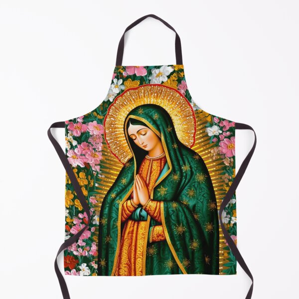 Item preview, Our Lady of Guadalupe Impasto Florals designed and sold by Nicholas Panek.