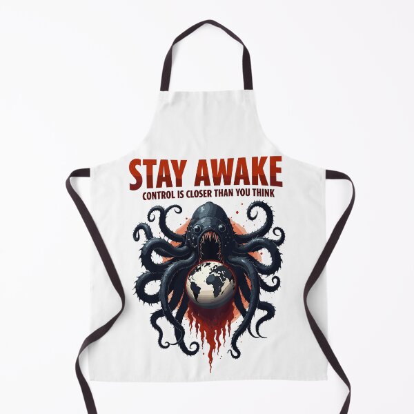 Item preview, Stay Awake – Global Control Is Near designed and sold by BeamiCreations.