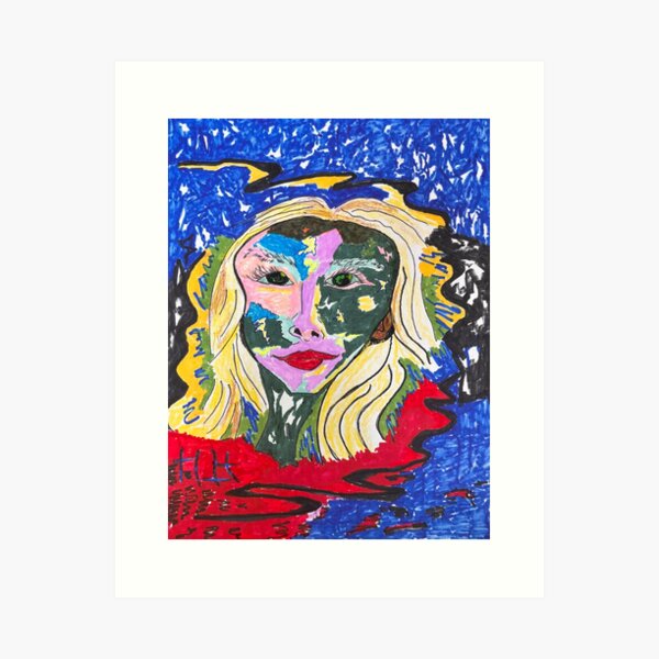 Item preview, Earth Mother Nature Gaia Illustration Joe Denney designed and sold by Licorice Moon.