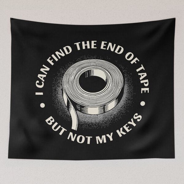 Item preview, I can find the end but not keys - ADHD Humor designed and sold by Scaryzz.