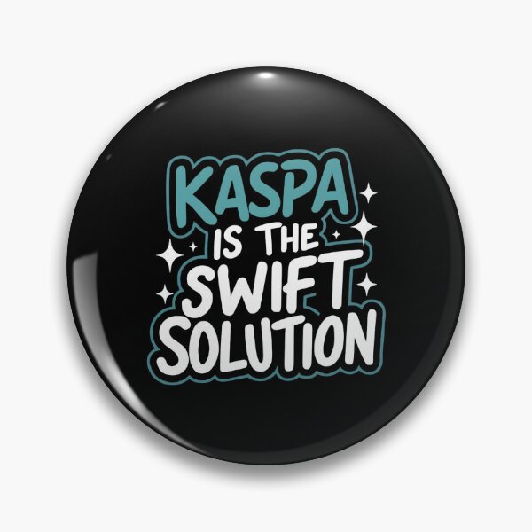 Item preview, Kaspa Crypto Power Fastest Proof of Work Blockchain Design designed and sold by RadDeck.
