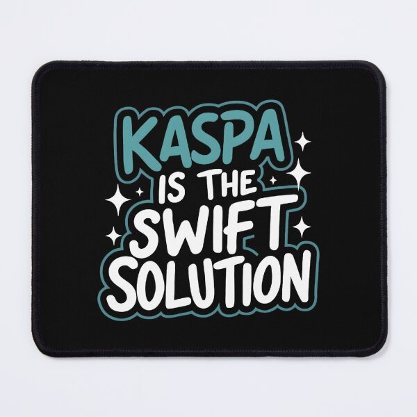 Item preview, Kaspa Crypto Power Fastest Proof of Work Blockchain Design designed and sold by RadDeck.