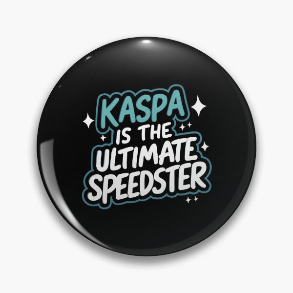 Item preview, Kaspa Speed Chain Lightning-Fast Layer 1 Blockchain Art designed and sold by RadDeck.