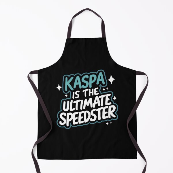 Item preview, Kaspa Speed Chain Lightning-Fast Layer 1 Blockchain Art designed and sold by RadDeck.