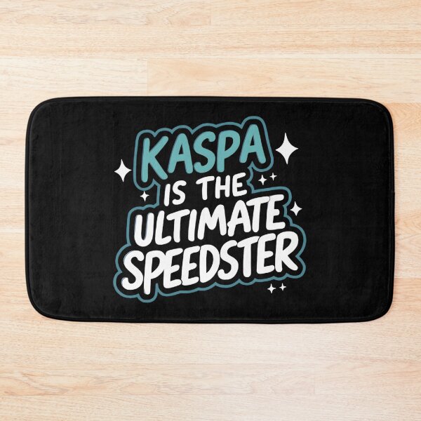 Item preview, Kaspa Speed Chain Lightning-Fast Layer 1 Blockchain Art designed and sold by RadDeck.