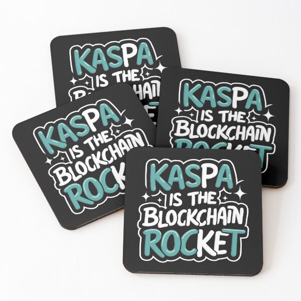 Item preview, Kaspa Tech Core Clean Crypto Infrastructure Artwork designed and sold by RadDeck.