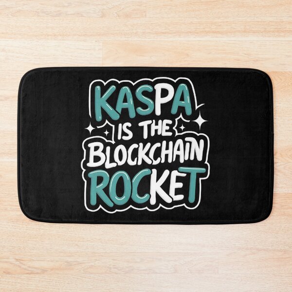 Item preview, Kaspa Tech Core Clean Crypto Infrastructure Artwork designed and sold by RadDeck.