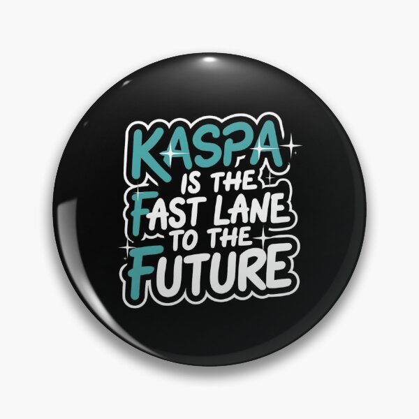 Item preview, Kaspa Quantum Speed Future-Ready Blockchain Art designed and sold by RadDeck.