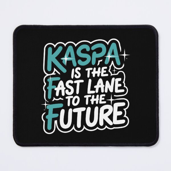 Item preview, Kaspa Quantum Speed Future-Ready Blockchain Art designed and sold by RadDeck.