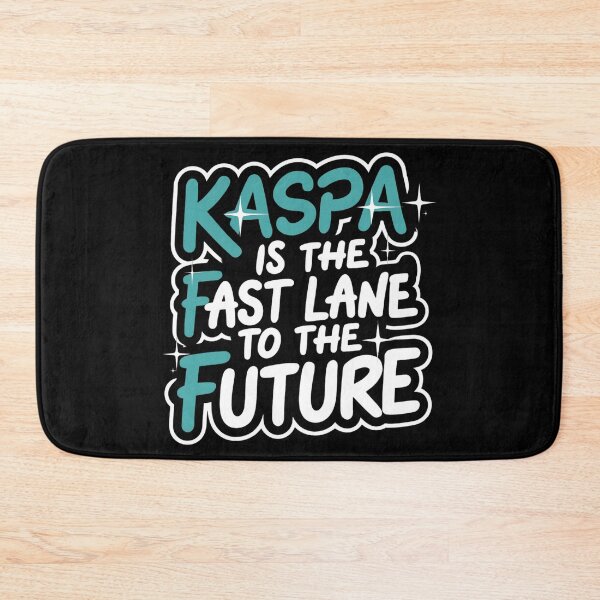 Item preview, Kaspa Quantum Speed Future-Ready Blockchain Art designed and sold by RadDeck.