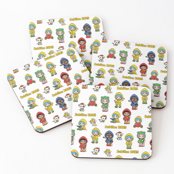 Item preview, Jubilee 2025 Friends – Repeat Pattern designed and sold by KatelynMitalski.