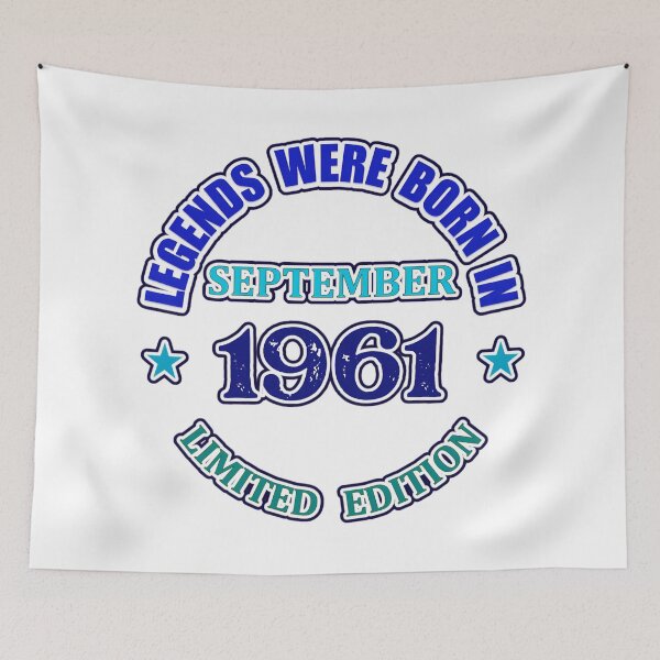 Item preview, BIRTHDAY SEPTEMBER 1961 designed and sold by BUCHELI-ART..